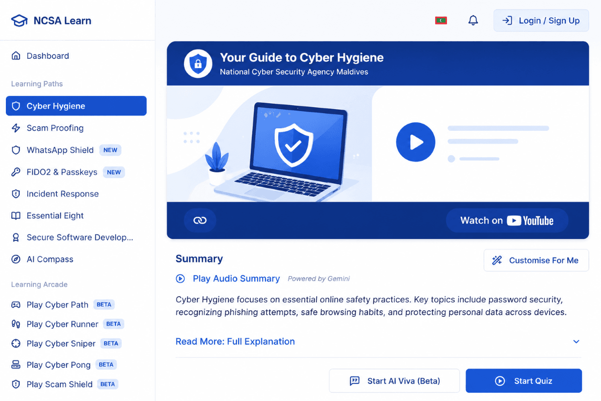 NCSA Learn Platform