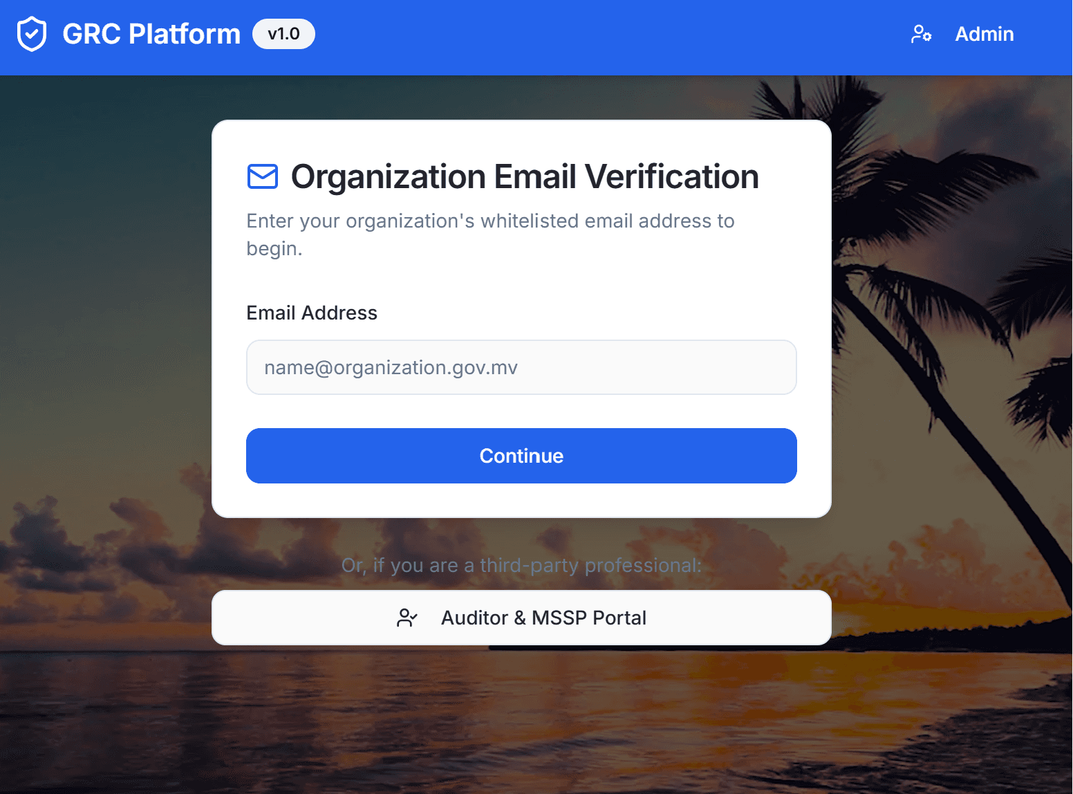 NCSA's Governance Risk and Compliance Platform
